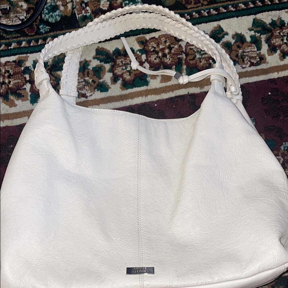 Vince Camuto Elegant Beige Leather Women's Bag